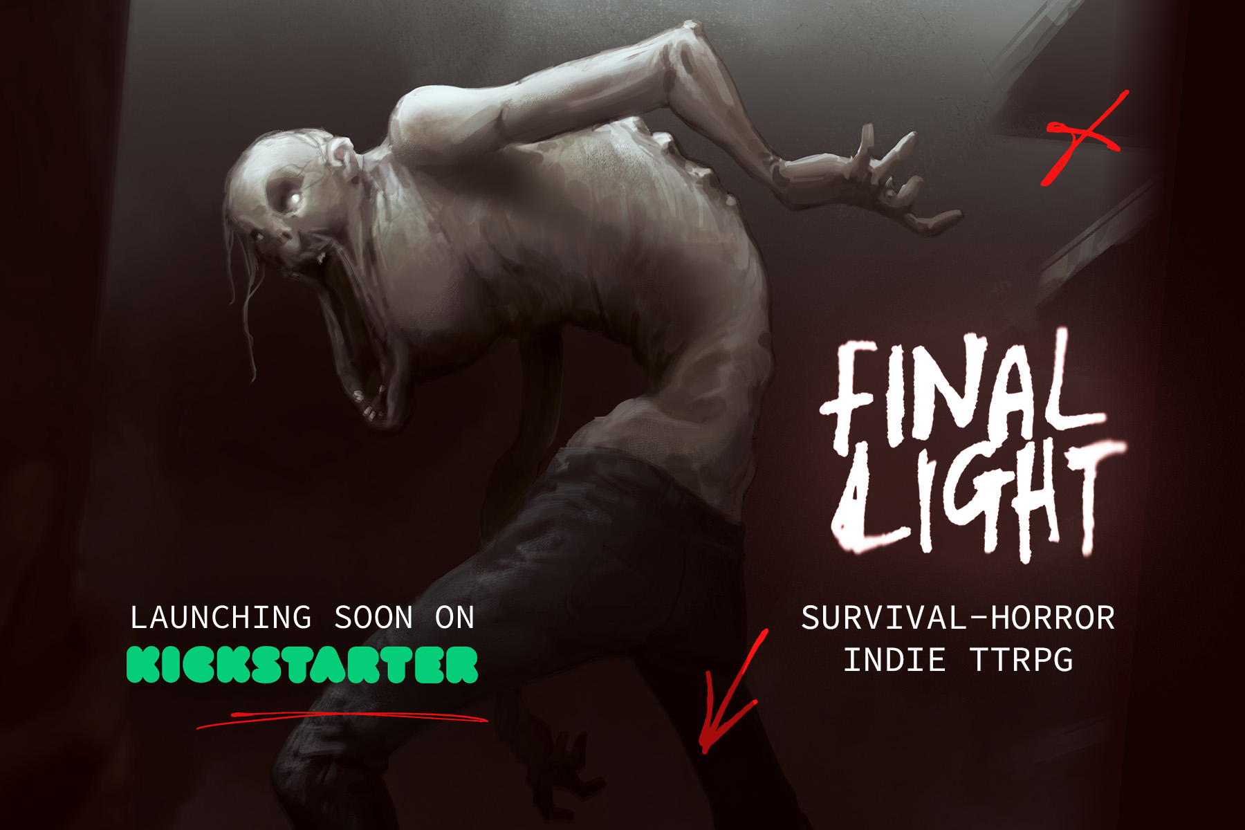 Final Light, a cinematic short-form survival TTRPG, on Kickstarter